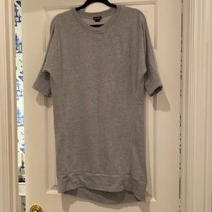 Steven Alan Grey Sweat shirt dress